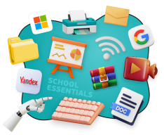 Цифровая база для школьника - КИБЕРшкола программирования для детей, компьютерные курсы для школьников, начинающих и подростков - KIBERone г. Солнцево