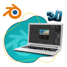 Blender - КИБЕРшкола программирования для детей, компьютерные курсы для школьников, начинающих и подростков - KIBERone г. Солнцево