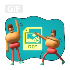 Gif-анимация - КИБЕРшкола программирования для детей, компьютерные курсы для школьников, начинающих и подростков - KIBERone г. Солнцево