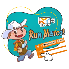 Run Marco - КИБЕРшкола программирования для детей, компьютерные курсы для школьников, начинающих и подростков - KIBERone г. Солнцево