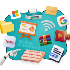 Цифровая база для школьника - КИБЕРшкола программирования для детей, компьютерные курсы для школьников, начинающих и подростков - KIBERone г. Солнцево