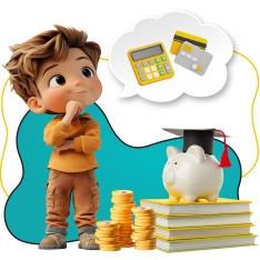 Финансовый интеллект вместе KIBERone - КИБЕРшкола программирования для детей, компьютерные курсы для школьников, начинающих и подростков - KIBERone г. Солнцево