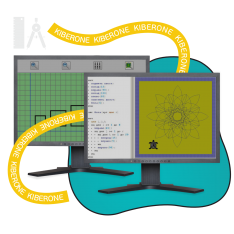Исполнители чертежник и черепашка - КИБЕРшкола программирования для детей, компьютерные курсы для школьников, начинающих и подростков - KIBERone г. Солнцево