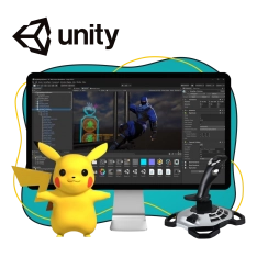 Мир игр на Unity 2D на популярном движке + AI-помощники - КИБЕРшкола программирования для детей, компьютерные курсы для школьников, начинающих и подростков - KIBERone г. Солнцево