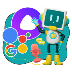 Голосовой помощник Алиса - КИБЕРшкола программирования для детей, компьютерные курсы для школьников, начинающих и подростков - KIBERone г. Солнцево