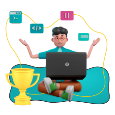 Олимпиадное программирование - КИБЕРшкола программирования для детей, компьютерные курсы для школьников, начинающих и подростков - KIBERone г. Солнцево