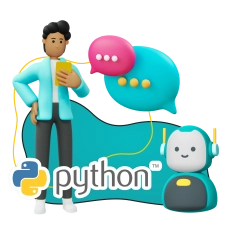 Умный чат-бот на Python на Telegram - КИБЕРшкола программирования для детей, компьютерные курсы для школьников, начинающих и подростков - KIBERone г. Солнцево