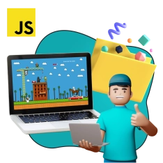 JavaScript + AI. Проектное обучение + геймификация + AI-помощники - КИБЕРшкола программирования для детей, компьютерные курсы для школьников, начинающих и подростков - KIBERone г. Солнцево